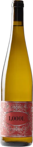 Bottle of Julian Haart 1,000Lwith label visible