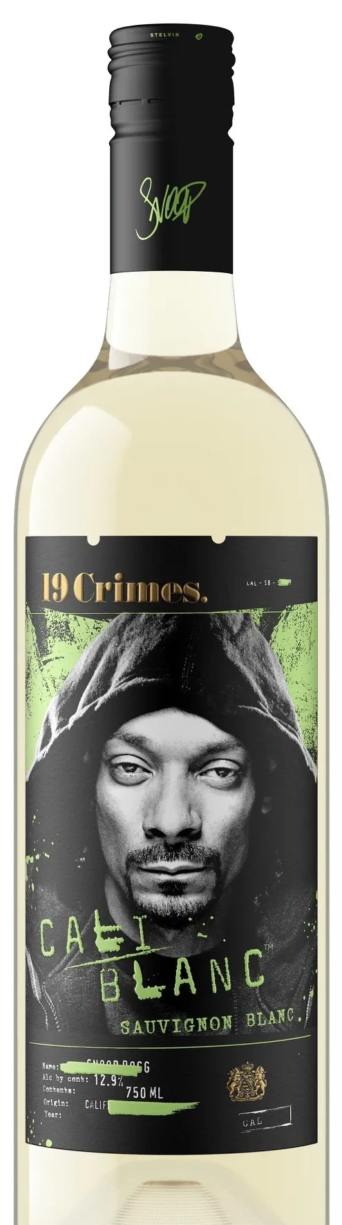 19 Crimes Snoop Dogg Sauvignon Blanc Cali Blanc