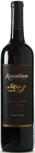 Bottle of Rosenblum Cellars Rockpile Road Vineyard Zinfandel from search results