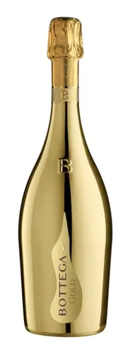 Bottle of Bottega Goldwith label visible