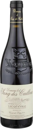 Bottle of Domaine Le Sang des Cailloux Cuvée de Lopywith label visible
