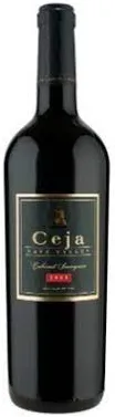 Bottle of Ceja Vineyards Cabernet Sauvignonwith label visible