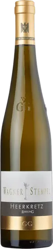 Bottle of Wagner-Stempel Heerkretz Riesling GGwith label visible