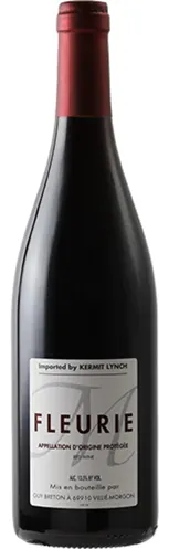 Bottle of Guy Breton Fleurie from search results