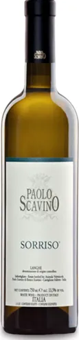 Bottle of Paolo Scavino Langhe Sorrisowith label visible
