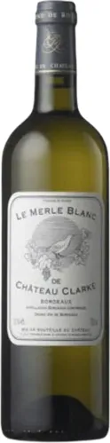 Bottle of Château Clarke Le Merle Blanc de Château Clarke Bordeaux Blanc from search results