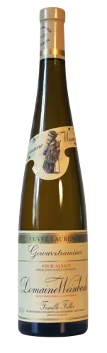 Bottle of Domaine Weinbach Clos des Capucins Gewürztraminer Alsace Altenbourg Cuvée Laurence from search results