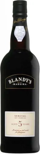 Bottle of Blandy's 5 Year Old Sercial Madeira (Dry) from search results
