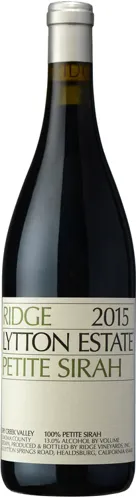 Bottle of Ridge Vineyards Lytton Estate Petite Sirah from search results