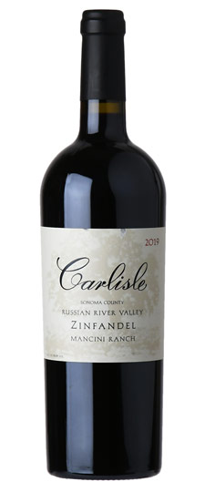Bottle of Carlisle Rossi Ranch Zinfandel from search results