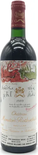 Bottle of Château Mouton Rothschild Pauillac (Premier Grand Cru Classé) from search results
