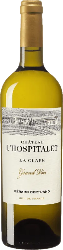 Bottle of Château l'Hospitalet Grand Vin La Clape Blanc from search results