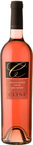 Bottle of Cline Mourvèdre Rosèwith label visible