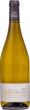 Bottle of Villargeau Coteaux du Giennois Blancwith label visible