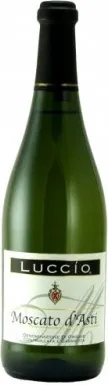 Bottle of Luccío Moscato d'Astiwith label visible