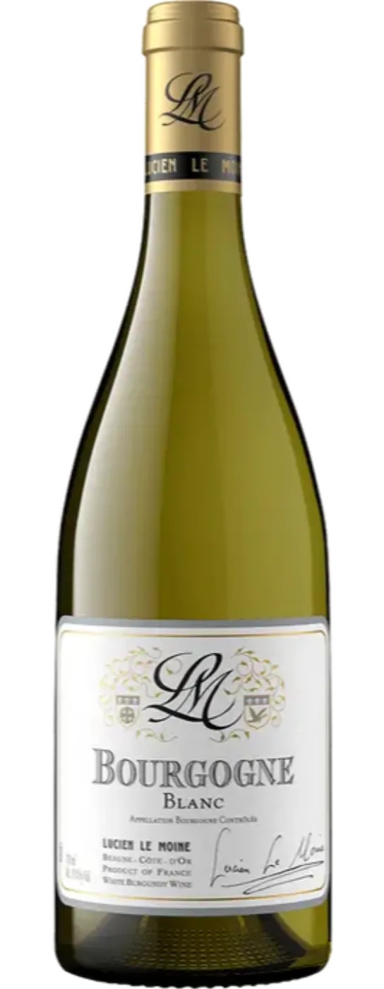 Bottle of Lucien le Moine Bourgogne Blanc from search results