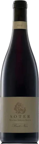 Bottle of Soter Vineyards Mineral Springs Ranch Pinot Noir from search results