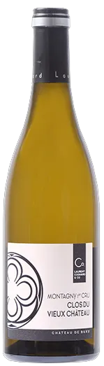 Bottle of Domaine Laurent Cognard Montagny 1er Cru Clos du Vieux Châteauwith label visible