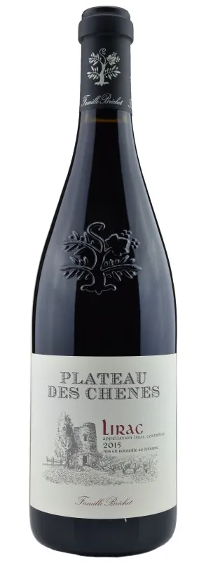 Bottle of Le Plateau des Chênes Liracwith label visible