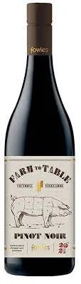 Bottle of Fowles Wine Farm to Table Pinot Noir from search results