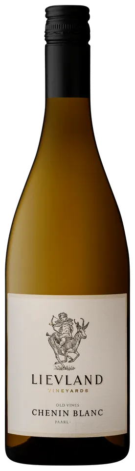 Bottle of Lievland Vineyards Old Vines Chenin Blancwith label visible