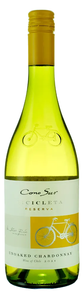 Bottle of Cono Sur Bicicleta Reserva Unoaked Chardonnay from search results