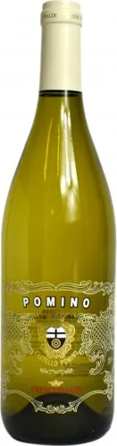 Bottle of Castello Pomino Pomino Biancowith label visible