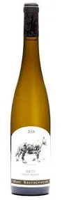 Bottle of Marc Kreydenweiss Kritt Pinot Blancwith label visible