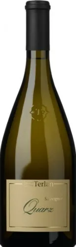 Bottle of Terlan (Terlano) Quarz Sauvignonwith label visible