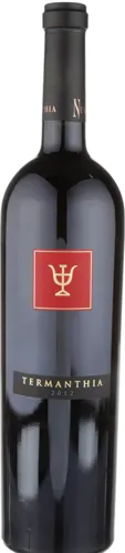 Bottle of Bodega Numanthia Termanthiawith label visible