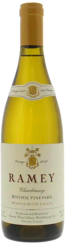 Bottle of Ramey Chardonnay Ritchie Vineyard from search results