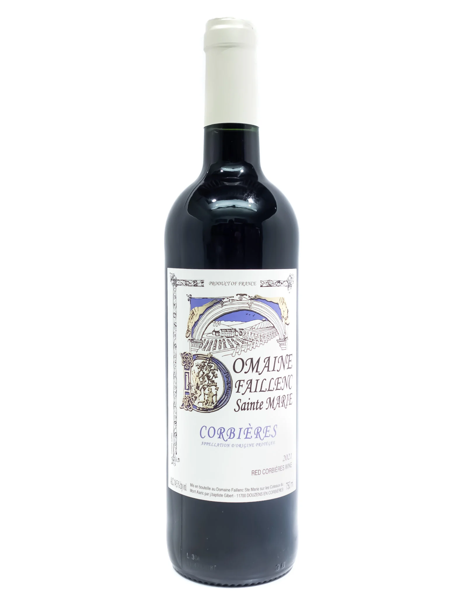 Bottle of Domaine Faillenc Sainte-Marie Corbières from search results