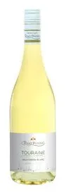 Bottle of Rémy Pannier Sauvignon Blanc Tourainewith label visible