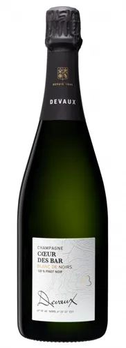 Bottle of Champagne Devaux Cœur des Bar Champagne Blanc de Noirs Brut from search results