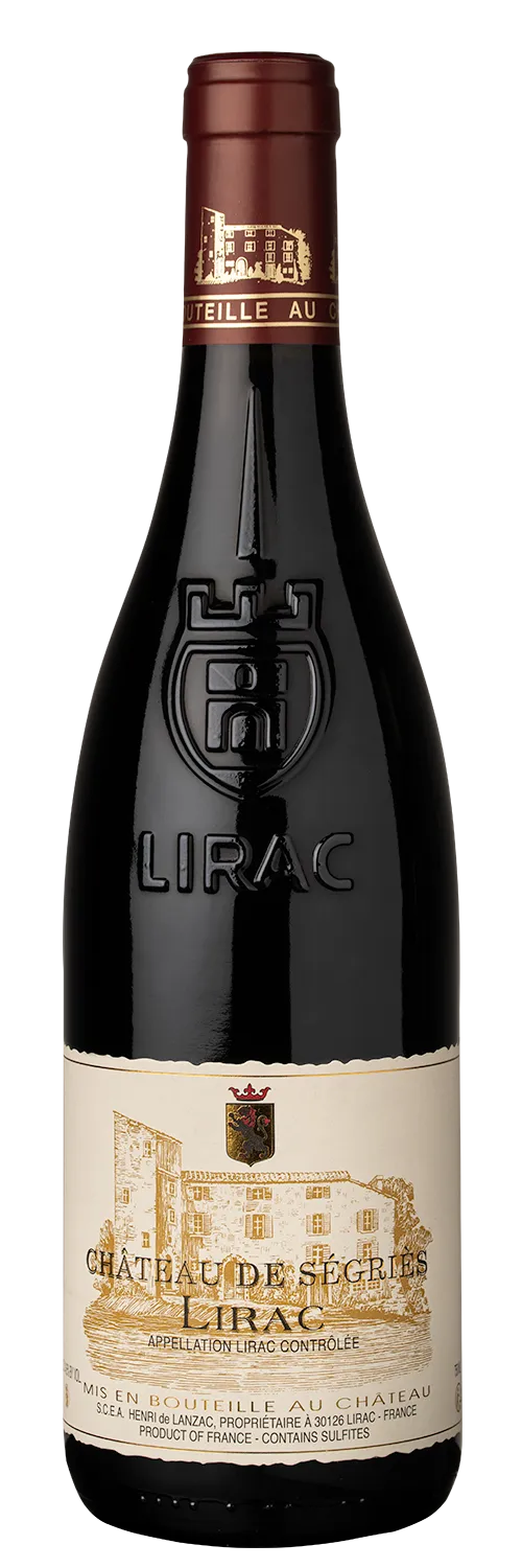 Bottle of Château de Ségriés Lirac from search results