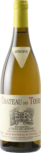 Bottle of Château des Tours Côtes du Rhône Réservé Blanc from search results