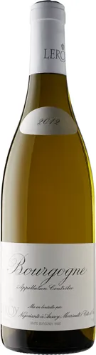 Bottle of Maison Leroy Bourgogne Blanc from search results