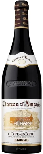 Bottle of E. Guigal Château d'Ampuis Côte-Rôtiewith label visible