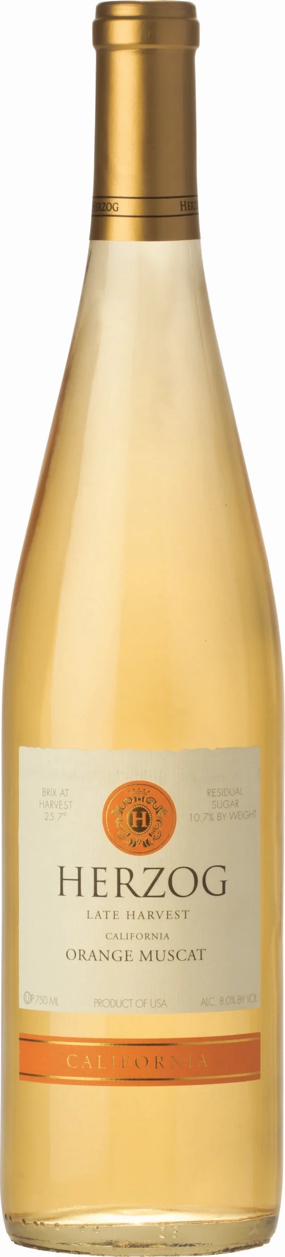 Herzog Late Harvest Orange Muscat