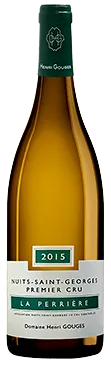 Bottle of Domaine Henri Gouges La Perrière Nuits-Saint-Georges 1er Cruwith label visible