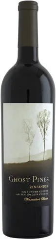 Bottle of Ghost Pines Zinfandel from search results