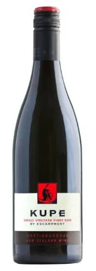 Bottle of Escarpment Vineyard Kupe Single Vineyard Pinot Noir from search results