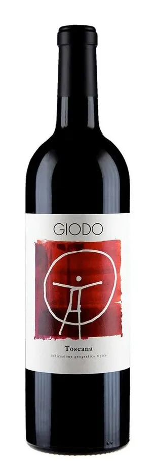 Bottle of Giodo La Quinta Rossowith label visible