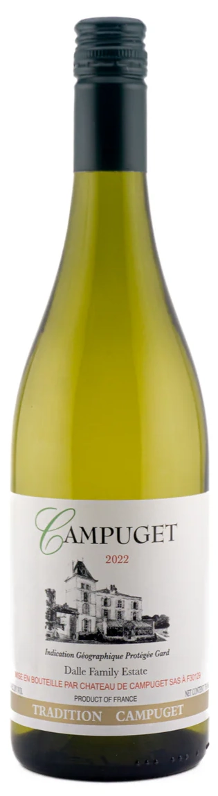 Château de Campuget Costières-de-Nîmes Blanc (Tradition de Campuget)