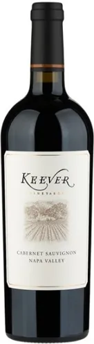 Bottle of Keever Cabernet Sauvignonwith label visible