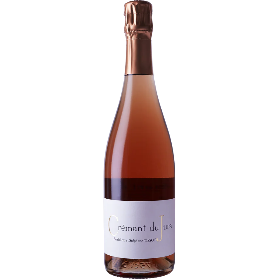 Bénédicte et Stéphane Tissot André et Mereille Tissot Crémant du Jura Brut Rosé