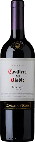 Bottle of Casillero del Diablo Merlot Reserva from search results