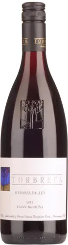 Bottle of Torbreck Cuvée Juvenileswith label visible