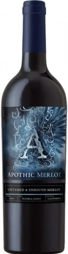 Bottle of Apothic Untamed & Unbound Merlot from search results