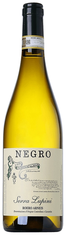 Negro Angelo Serra Lupini Roero Arneis